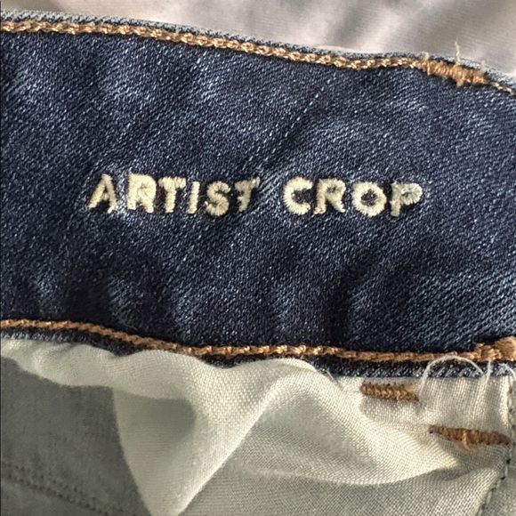 NEW w/o Tags - American Eagle Outfitters Dark Blue Ankle Jeans - Picture 7 of 7